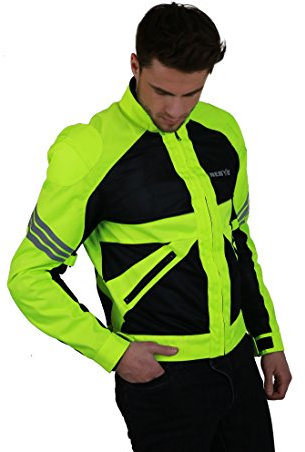 Nerve Go Sommer Motorradjacke, NeonGelb, M