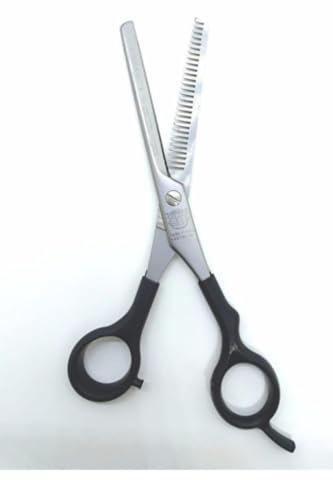 Kiepe Sonic 2155 Forbici Sfoltire 6” (16 cm) con 28 Denti – Semi-Offset, Lama Micro Beveled, Manico in Plastica Ergonomico – Forbice Parrucchiere Professionale Made in Italy