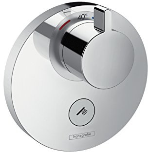 hansgrohe ShowerSelect S Unterputz Highflow Thermostat, für 1 Funktion mit zusätzlichem Abgang, Chrom