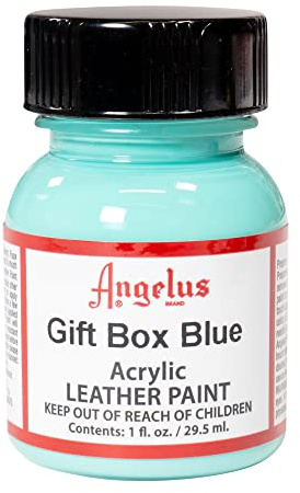 Angelus Acryl-Lederfarbe, Unisex-Erwachsene, 50-1948-A6, Geschenkbox blau, 1 Oz Standard