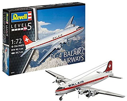 Revell 04947 - DC-4 Balair im Maßstab 1:72