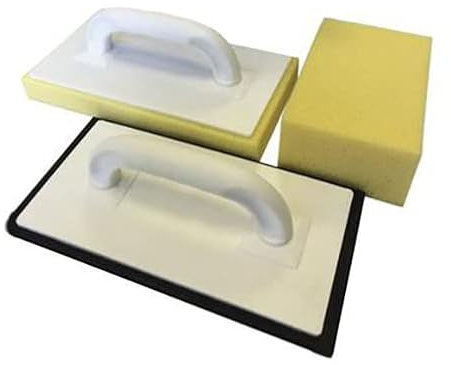 3 Fug et de nettoyage | Taloche, planche à laver et éponge en kit