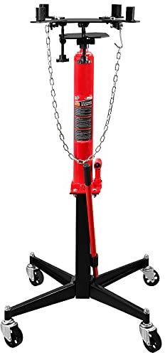 BIG RED TR4053 Torin Hydraulischer Garage/Laden-Teleskop-Getriebe-Wagenheber, 1/2 Tonnen (0,5 kg) Kapazität, rot