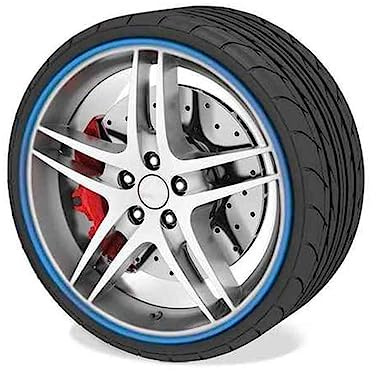OCC MOTOR SPORT Auto Felgenschutz - Felgenschutz Für Leichtmetallfelgen Blau 6 Meter