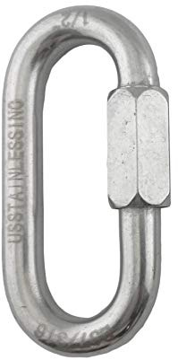 316 de Acero Inoxidable eslabón de Enganche rápido 12mm (1/2) Marine Grade