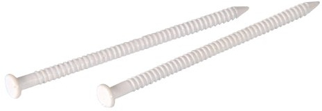 Le groupe Hillman 41806 d'ongle, 2,5 cm, Blanc