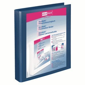Präsentationsringbuch VELODUR®, DIN A4, blau