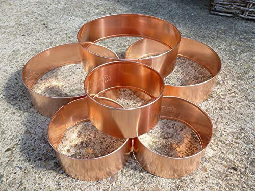 Selections Lot de 6 anneaux en cuivre anti-limaces