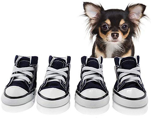 abcGOODefg® 4 Stück Pfotenschutz Hundeschuhe Pfotenschutz Walker Active (Größe 5)