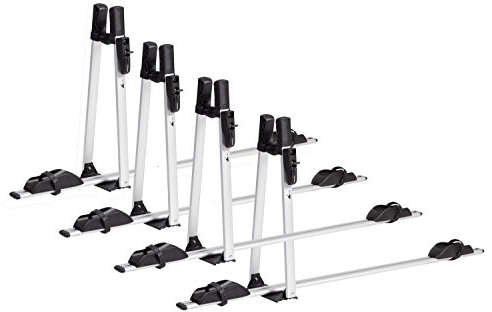 VDP Fahrradträger ALU Premium Dach Fahrradhalter Fahrrad Dachfahrradträger abschließbar (4X VDP Fahrradträger)