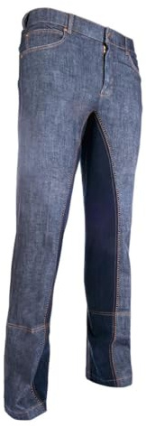 HKM - Pantaloni da Equitazione da Uomo Jodhpur Texas, Taglia 54