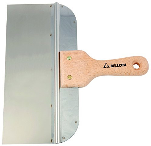 Bellota 5895-300 - Espátula Americana para acabado de juntas con mango de madera (300 mm)