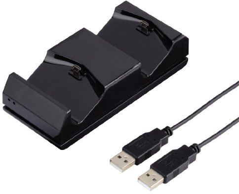 Hama ESS Dual Charger - wireless game controller charging stand (PS4)