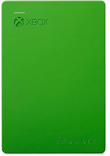 Seagate Game Drive for Xbox, 2 TB, External Hard Drive Portable HDD, Designed for Xbox One, and Two-year Rescue Services (STEA2000403) , Green
