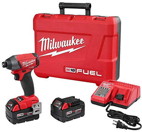 Milwaukee 2753-22 M18 Fuel 1/4 Hex Imp Driver Kit W/2 Xc Bat