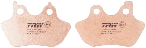 TRW MCB777SV Sinter Street Kit pastiglie freno per Harley-Davidson FXSTC 1985-2009 Assale Anteriore e Altre Moto