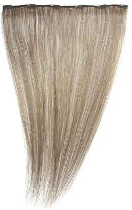 American Dream Einteilige 100% Echthaar-Clip-In-Extensions Farbe 18 - Aschblond - 46cm, 1er Pack (1 x 1 Stück)