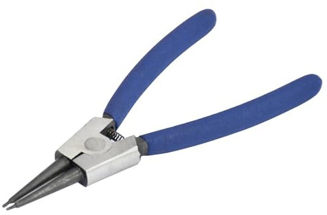 Dapetz ® 6 External/Internal Circlip Pliers Kit with Straight Tip Circlip Jaw for Ring Remove Retaining Pliers 150mm Circlip Oil Seal Snap Ring Pliers 150mm Blue