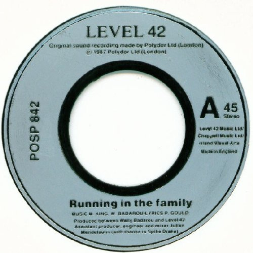 Running In The Family / Dream Crazy