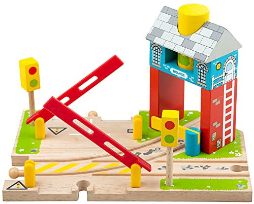 Bigjigs Rail Signalhaus Für Holzeisenbahn