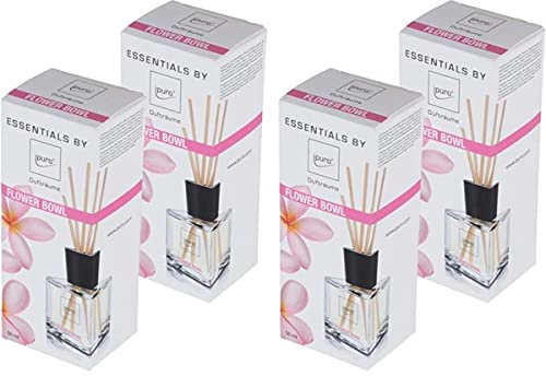 Essentials by ipuro Flower Bowl 50ml Raumduft (4er Pack)
