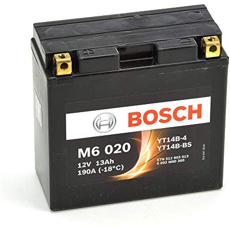 Bosch M6020 Batterie Moto AGM - 12V