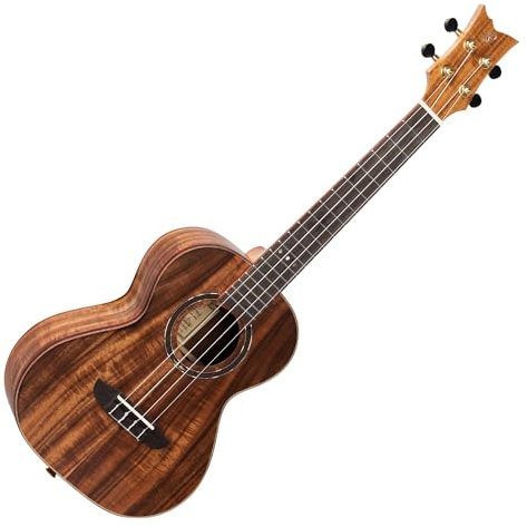 Ortega Guitars Tenor Ukulele Akustisch – Timber Series – Inklusive Gigbag – Akazie, Natur (RUACA-TE)