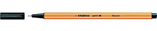 STABILO point 88 Fineliner 10er Faltschachtel (3 x 10er Pack schwarz)
