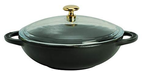 Chasseur Käsefondue, Gusseisen, schwarz, 22.9 x 22.9 x 10.2 cm