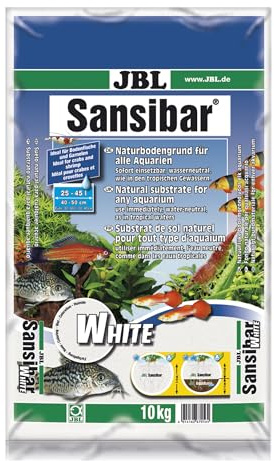 JBL Zansibar White 67056, botten vit för sötvattenakvarier, 10 kg