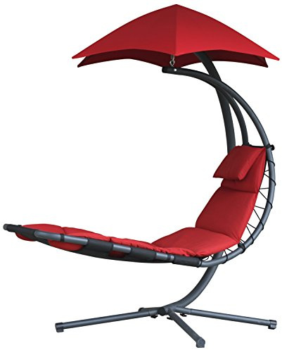 Vivere DREAM-CR Hänge Sessel Polyester, Rot