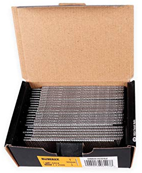 Dewalt Stauchkopf-Nägel 16 GA DNBA1638GZ (20 Grad, 38mm, galvanisiert, Durchmesser 1,40 x 1,60 mm) 2.500 Stück