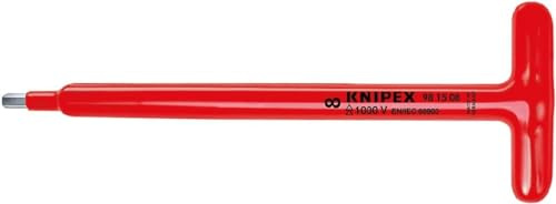 KNIPEX Schraubendreher für Innensechskantschrauben mit T-Griff 250 mm 98 15 08