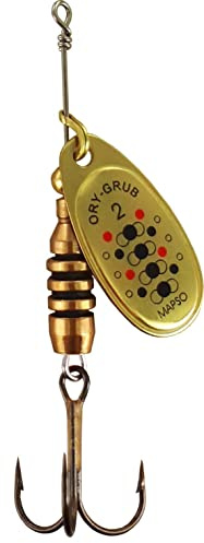 MAPSO- 5 Cucharillas de Pesca ORY-2 ONR Anz. Intercambiable 4 GMS