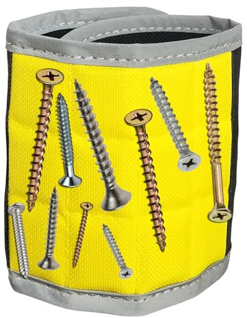 BYKES Magnet Armband für Werkzeuge, Schrauben, Nägel, Schrauben, Bohren Bits. Einzigartige Geschenkidee