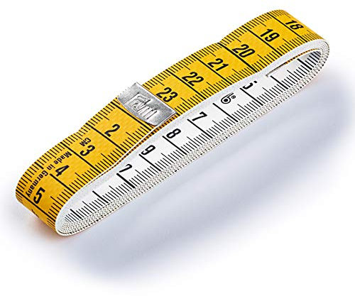 Prym 282101 Maßband Junior 150 cm/cm, gelb, weiß