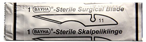 Skalpell Klingen Bayha Fig.11 Steril