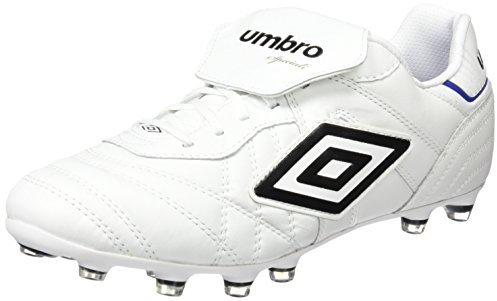 Umbro Herren Speciali Eternal Pro Hg Fußballschuhe, Weiß (White/Black/Clematis Blue Daz)