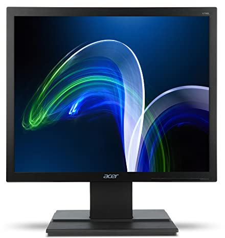 Acer V196LB Monitor 19 Zoll (48 cm Bildschirm) HD, 75Hz, 5ms(GTG), DVI, VGA, Schwarz