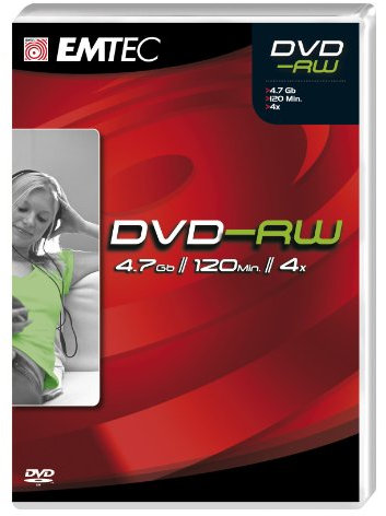 Emtec DVD-RW 4,7GB 4X VB 5P