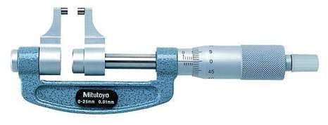 Mitutoyo 143-105 Sonder-Bügelmessschraube, 100-125 mm