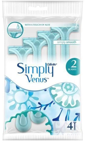 Venus 2 Simply Maquinilla Desechable 4 U für Anwender, geeignet für den täglichen Einsatz, mit Ref. 7702018024612