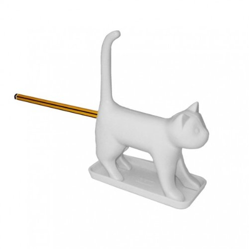 Anspitzer Katze - weiß