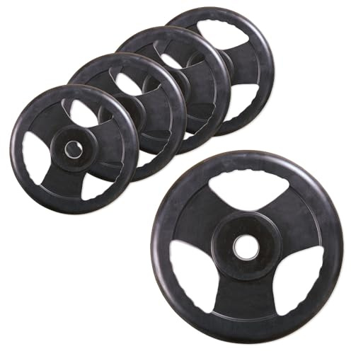 Sport-Thieme Hantelscheibe Wettkampf, gummiert, 50 mm