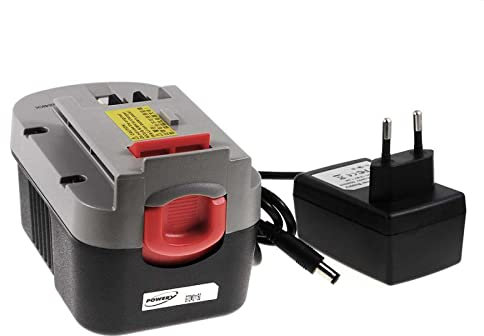 Akku für Werkzeug Black & Decker Bohrschrauber HP146F2K Li-Ion inkl. Ladegerät, 14,4V, Li-Ion
