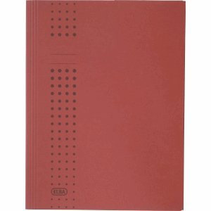 Elba 25 x Sammelmappe chic Karton Bordeaux