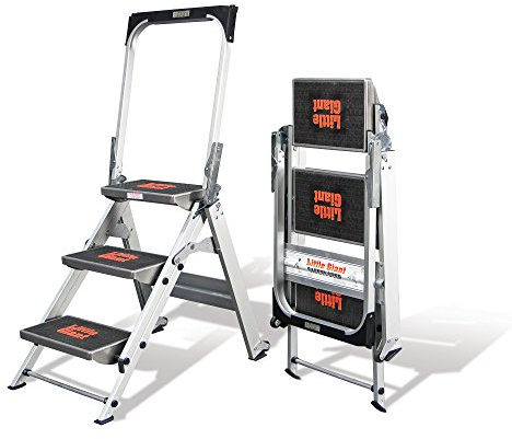3 Tread Little Giant Folding Safety Step Ladder