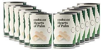 Cooks & Co Hearts of Palm 400 g (Pack of 12)