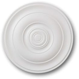 B33 DECOFLAIR Rosace Polystyrène expansé 22 x 465 x 465 - 1 pièce