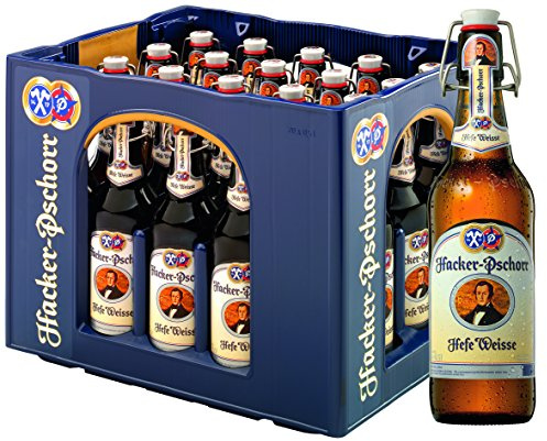 Hacker-Pschorr - Hefe Weisse Naturtrüb - 20x0,5l Kiste - 5,5% Vol.